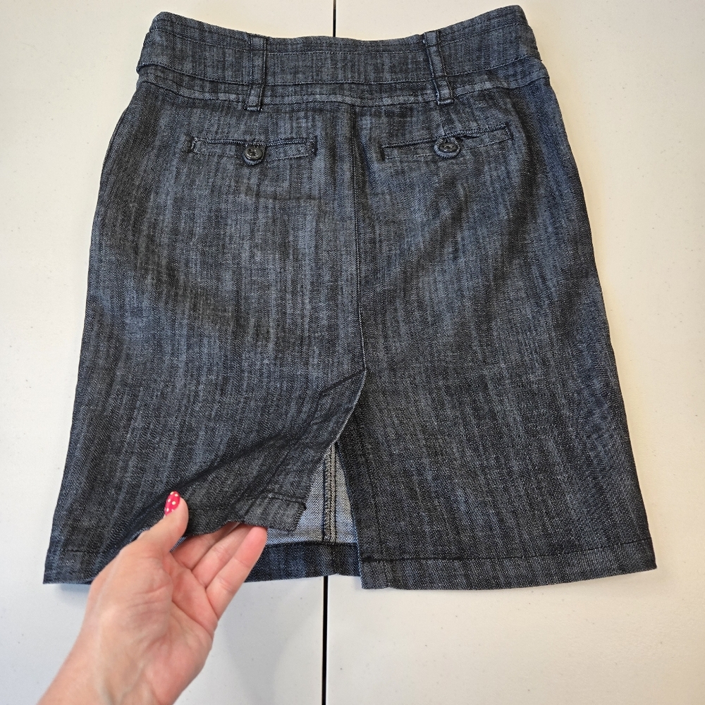 Boom Boom Jeans Midi Denim Skirt - Picture 8 of 13